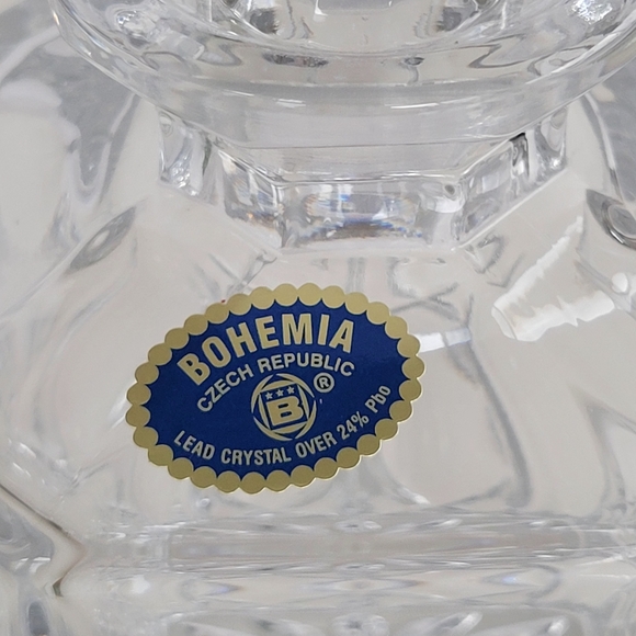 NWT Bohemian Crystal Decanter for Whisky Rum Brandy - Picture 8 of 11